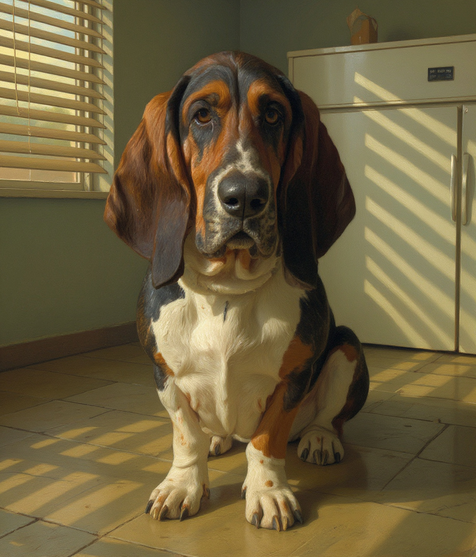 Gus and the Freezer: A Study in Canine Devotion