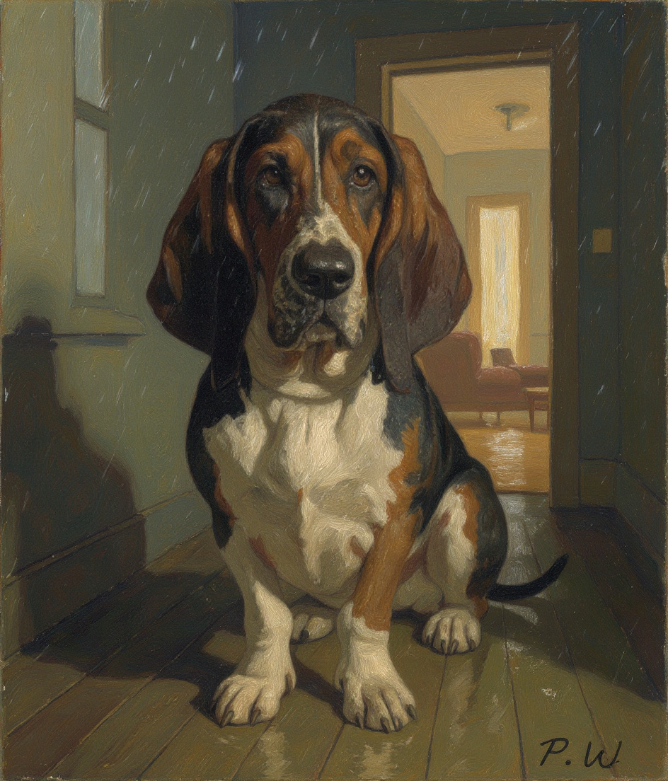 Rain: A Dog's Preference Over Indoors